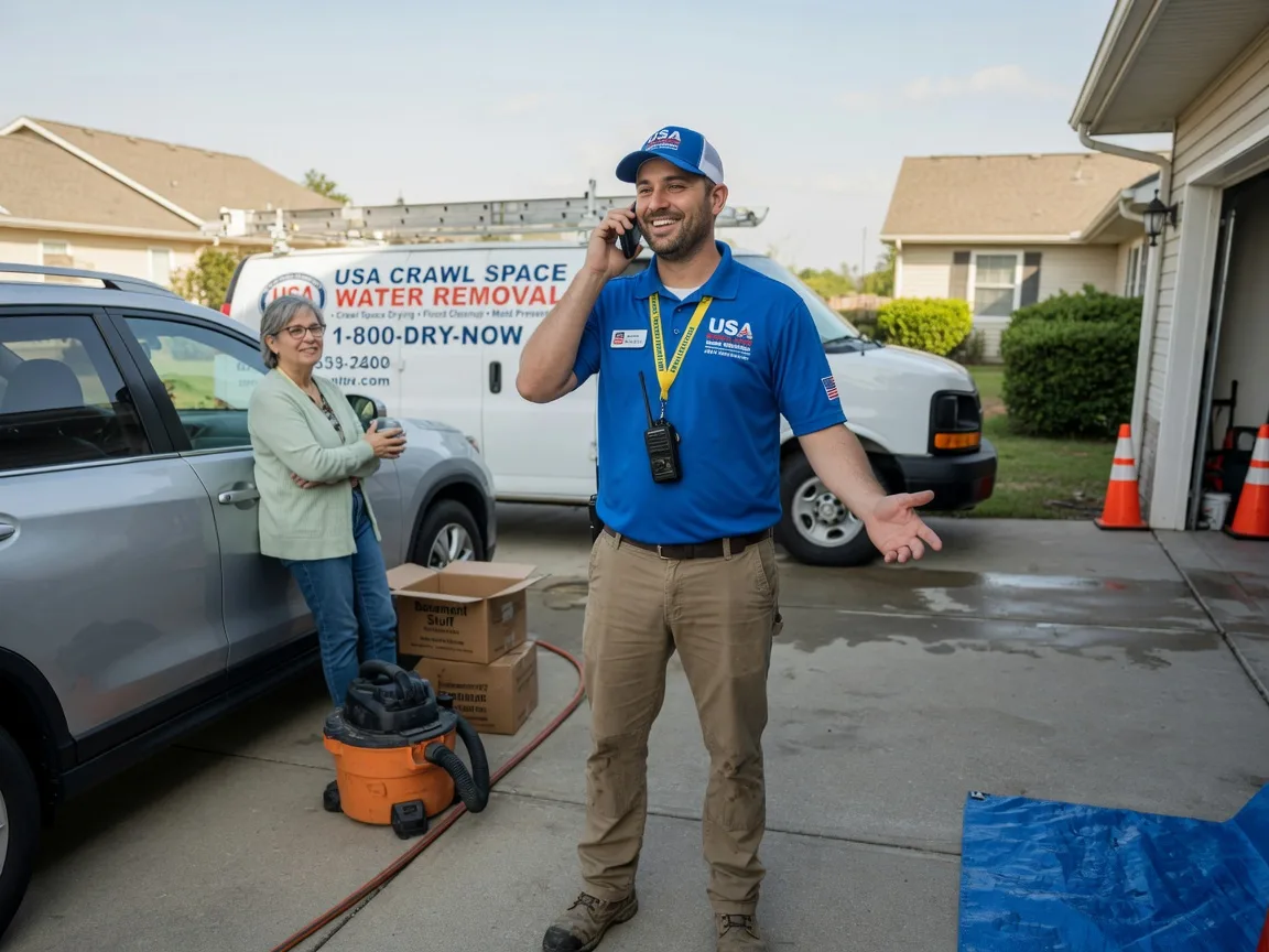 Crawl Space Water Removal Damascus, MD FAQs